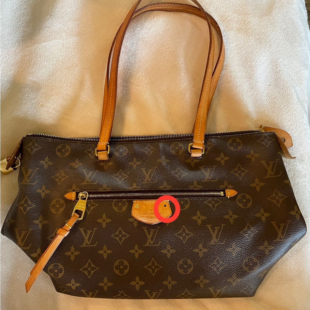 Iena Monogran Canvas Tote